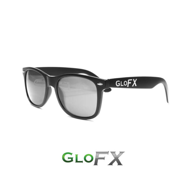 GloFX Diffraction Glasses Matte Black TintedGloFX Diffraction Glasses Matte Black Tinted1 Electro Music Maroc