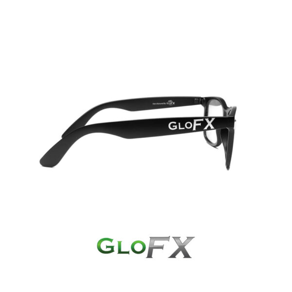 GloFX Diffraction Glasses Matte Black TintedGloFX Diffraction Glasses Matte Black Tinted2 Electro Music Maroc