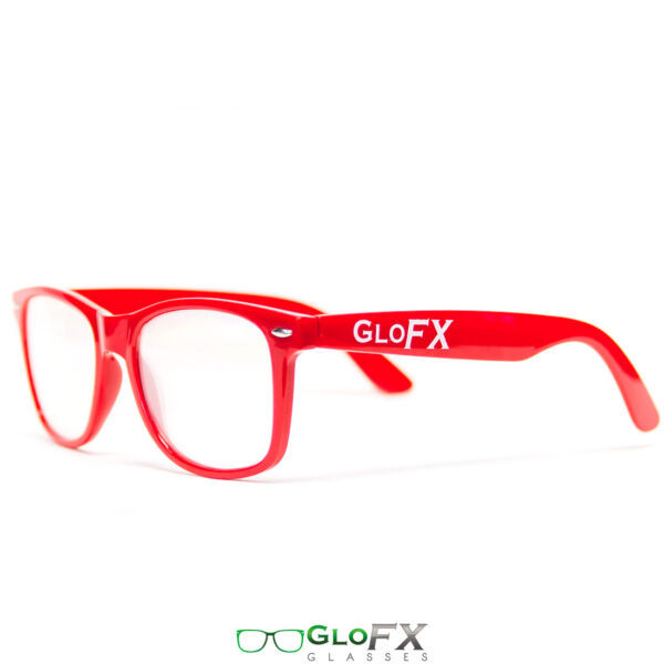 GloFX Diffraction Glasses RedGloFX Diffraction Glasses Red1 Electro Music Maroc