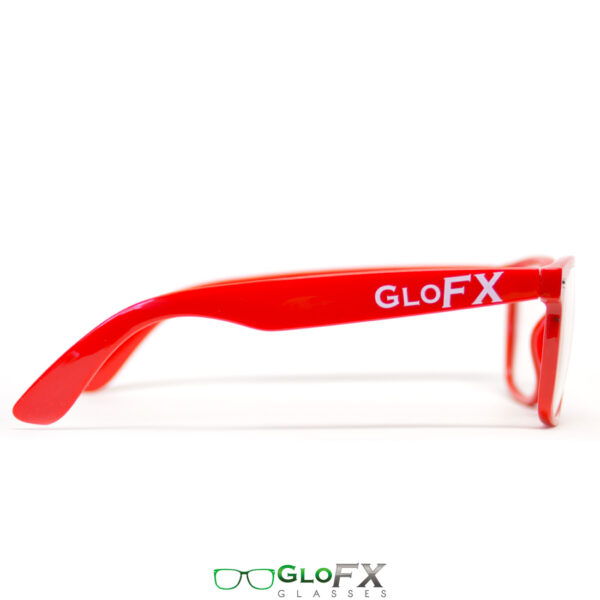 GloFX Diffraction Glasses RedGloFX Diffraction Glasses Red2 Electro Music Maroc