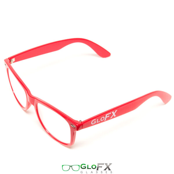 GloFX Diffraction Glasses RedGloFX Diffraction Glasses Red3 Electro Music Maroc