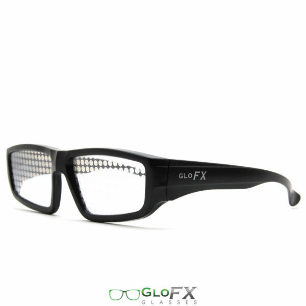 GloFX Spiral Diffraction Glasses Standard BlackGloFX Spiral Diffraction Glasses Standard Black1 Electro Music Maroc