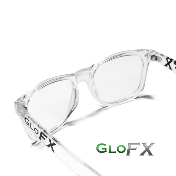 GloFX Ultimate Diffraction Glasses ClearGloFX Ultimate Diffraction Glasses Clear4 Electro Music Maroc