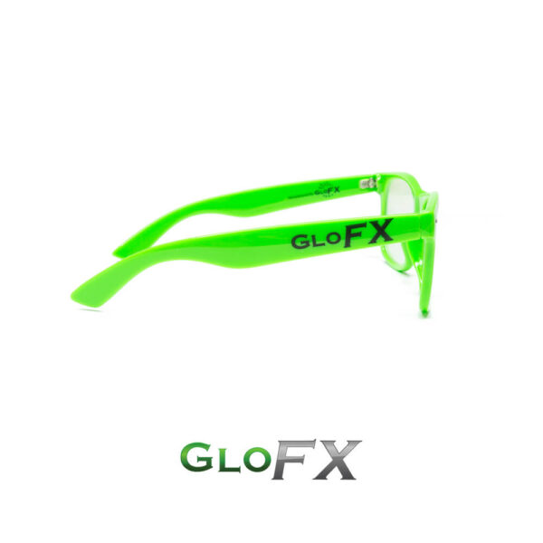 GloFX Ultimate Diffraction Rave Glasses GreenGloFX Ultimate Diffraction Rave Glasses Green2 Electro Music Maroc