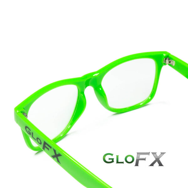 GloFX Ultimate Diffraction Rave Glasses GreenGloFX Ultimate Diffraction Rave Glasses Green4 Electro Music Maroc