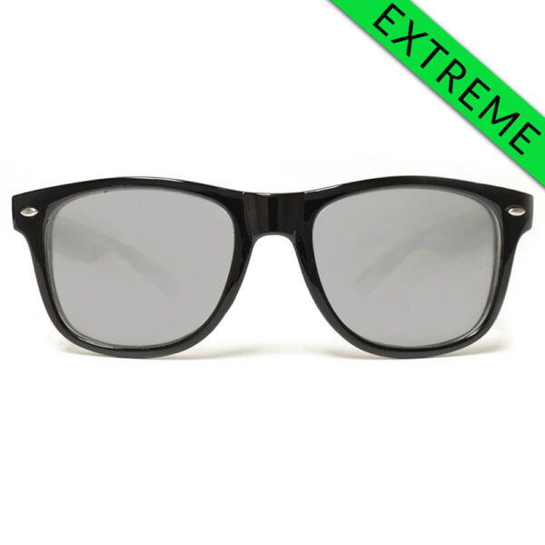 GloFX Ultimate EXTREME Diffraction Glasses – Black Tinted