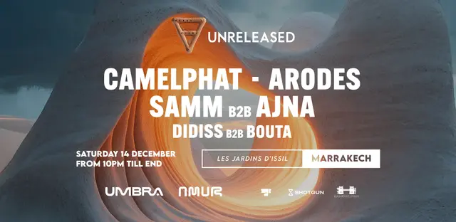 umbra amur camelphat event marrakech morocco